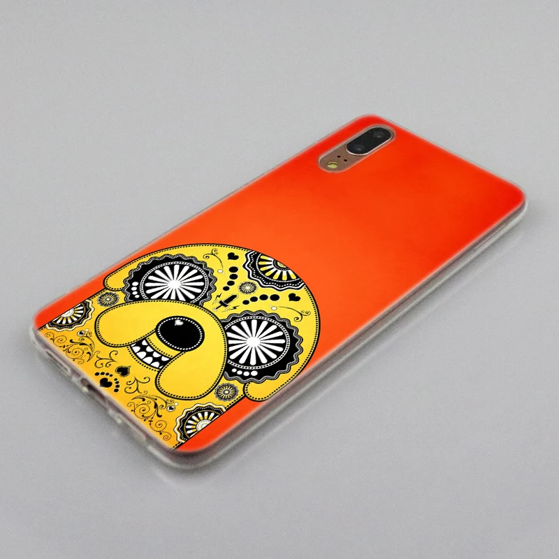 Adventurer pug wolf Cat dog Soft Silicone Case for Huawei P30 P20 P10 P9 P8 Lite 2017 Pro Mini P Smart 2019 Plus Cover | Мобильные