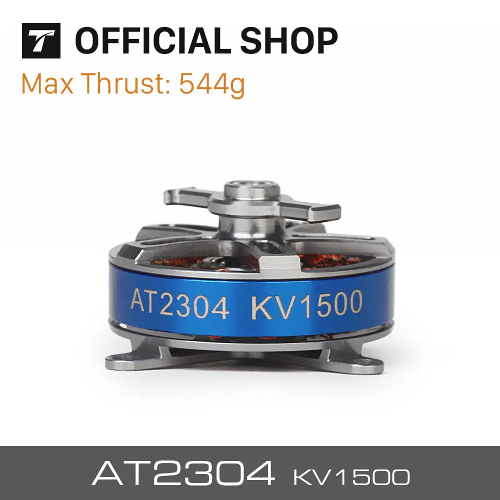 T-MOTOR AT2304 короткий вал KV1500/1800/2300 бесщеточный двигатель для F3P гоночного дрона с