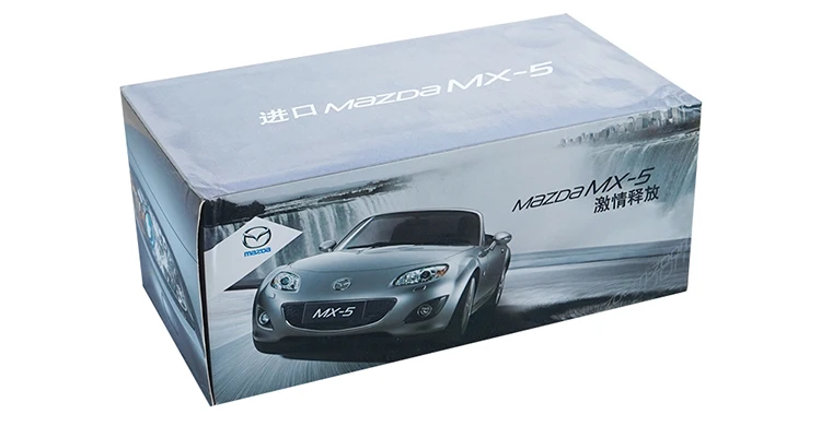 1/18 Mazda MX-5 родстер литая под давлением модель автомобиля из металлического сплава игрушка мальчик Коллекция подарков красная оригинальная коробка