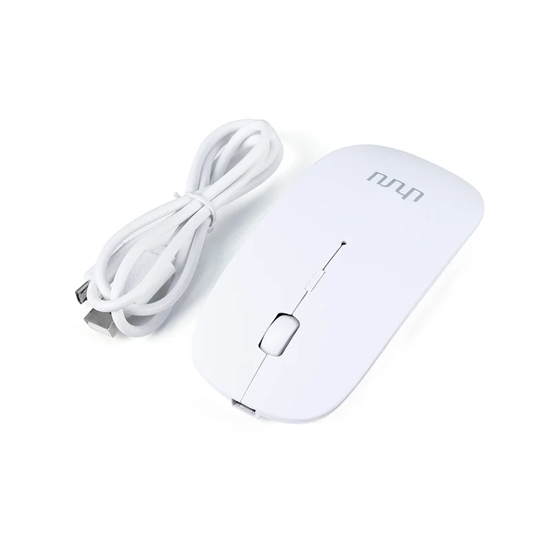 Rechargeable Wireless Mouse with 1200DPI - USB Bluetooth 3.0 Optical Mouse for PC Laptop Accessories - Mute and Noiseless by UHURU image 5