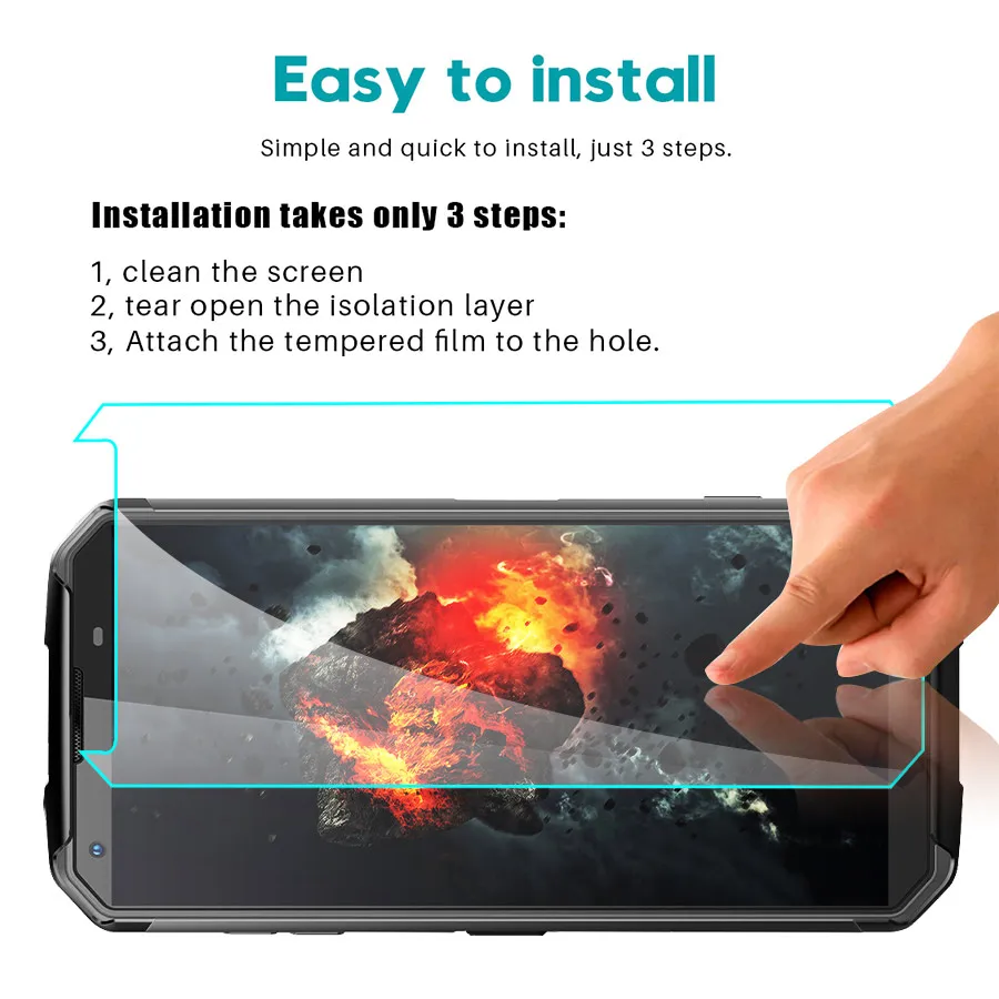 Altroplas Blackview 6000 S/7000 Pro/8000 Pro/9000/9500 Pro/P10000 Pro Экран взрывоустойчивый защитный