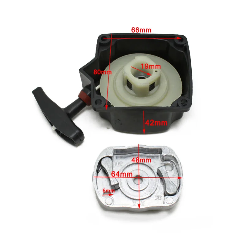 Высокое качество наборы для 33CC 47 43CC 49CC кусторез Whipper триммер Recoil Pull Start Fit