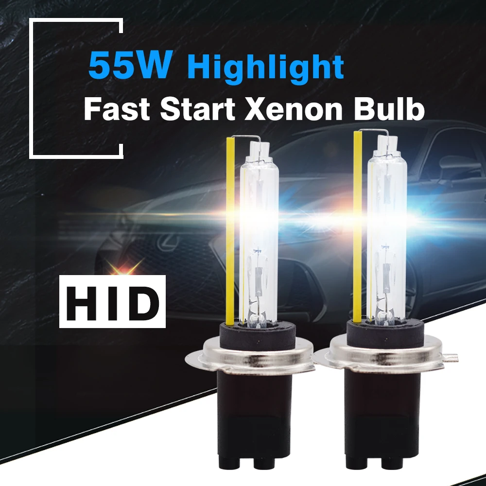 SKYJOYCE 1 комплект 12 В 55 Вт автомобильных фар HID быстрый старт Балласт 5500K быстрая