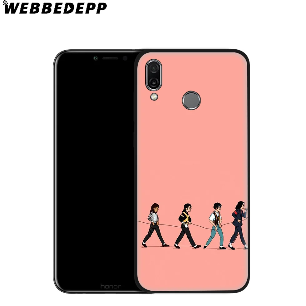 WEBBEDEPP Michael Jackson Mj Soft Case for Huawei P8 P9 P10 P20 P30 Lite Pro P Smart Z Plus 2019 Y6 Prime 2018 2017 Mini |