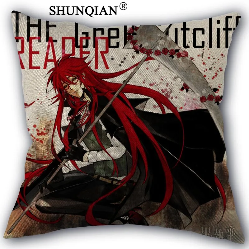 

Наволочка из хлопка и льна на молнии, 45x45 см