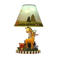 childrens animal table lamp bedroom bedside lamp creative cute warm cartoon boy decorative lights giraffe