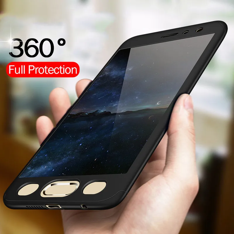 OICGOO 360 Degree Full Case For Huawei P20 P10 Lite Plus Pro With Glass Phone Cover Honor 9 V10 Shell |