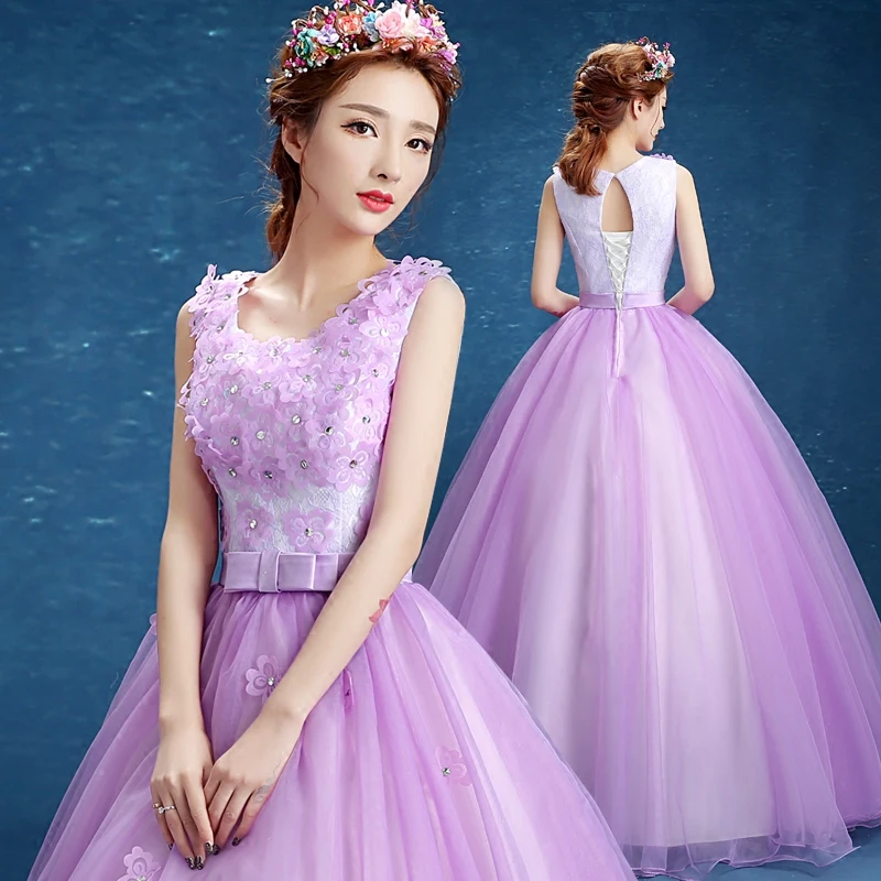 Персиковое розовое платье для Quinceanera 2019 Тюль с Lae Пышное Бальное Платье Vestidos De Vestido