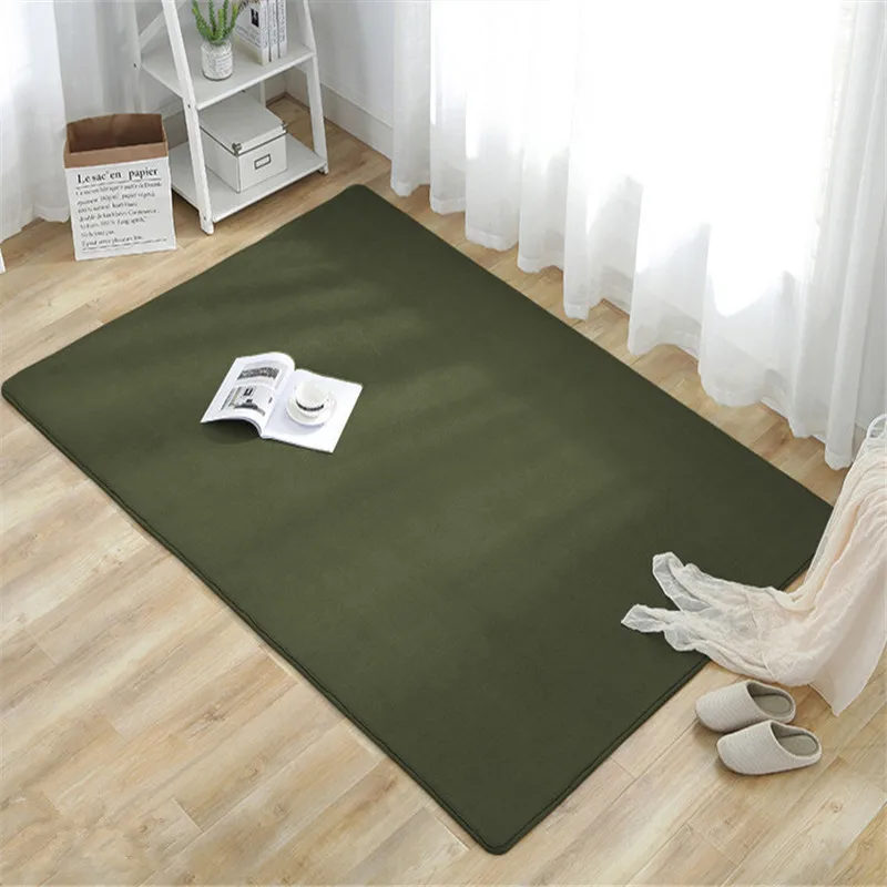 Утолщенный Детский ковер в японском стиле толстый коралловый флисовый коврик
