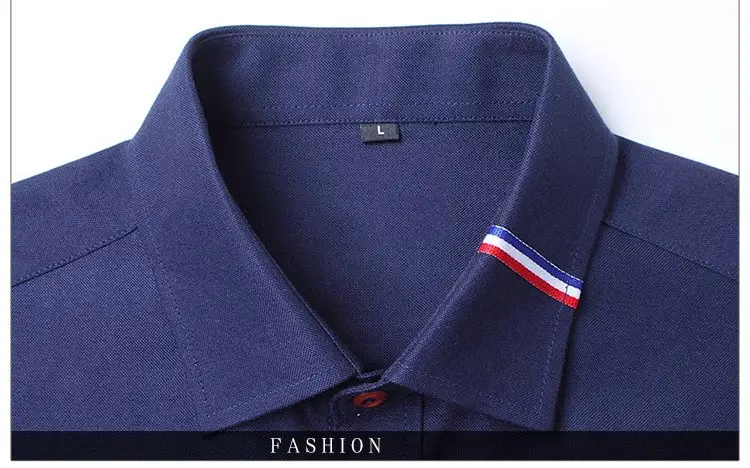 Высококачественная Мужская хлопковая рубашка Mwxsd приталенная с длинным рукавом