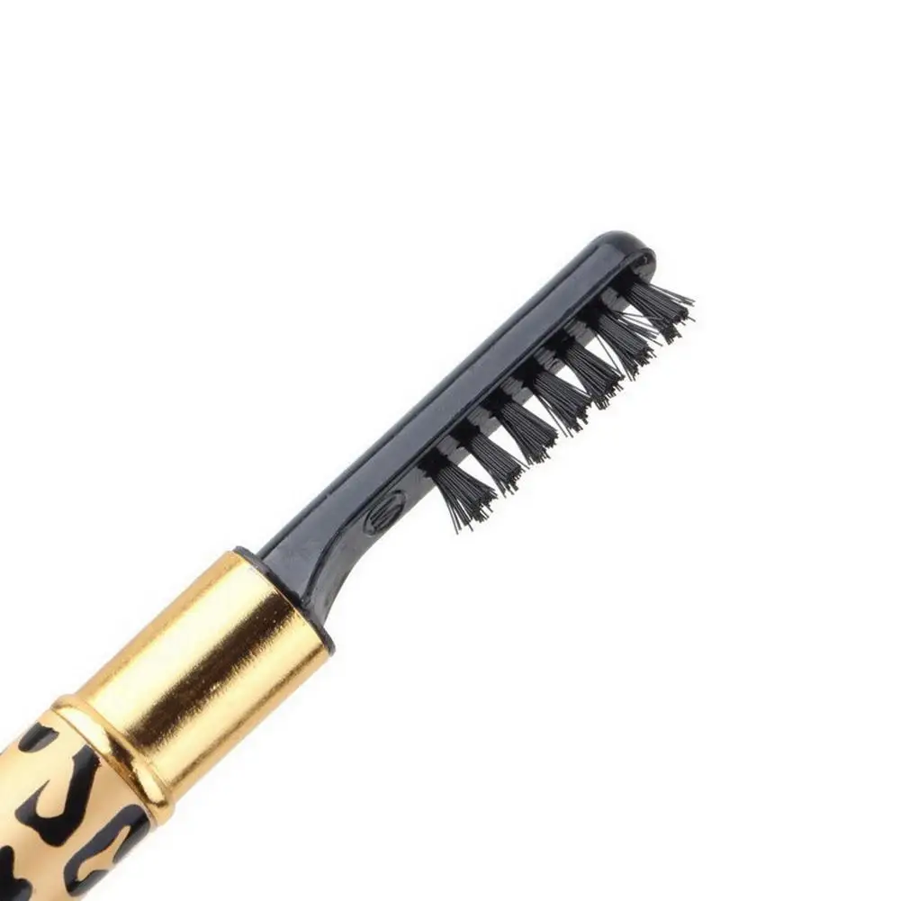 1 шт. Леопардовый женский карандаш для бровей водонепроницаемый черный глаз