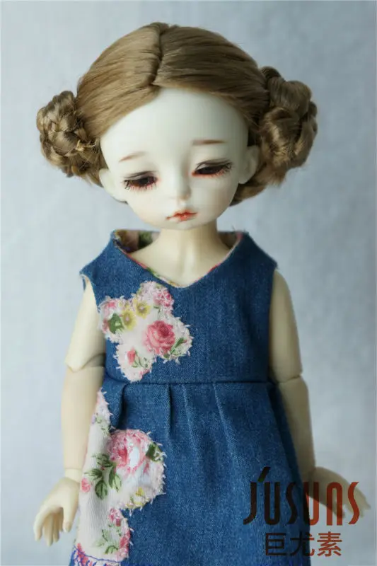 JD102 1/6 Lovely Ballerina Wigs Size 6-7inch doll wigs YOSD synthetic mohair BJD wig fashion accessories | Игрушки и хобби