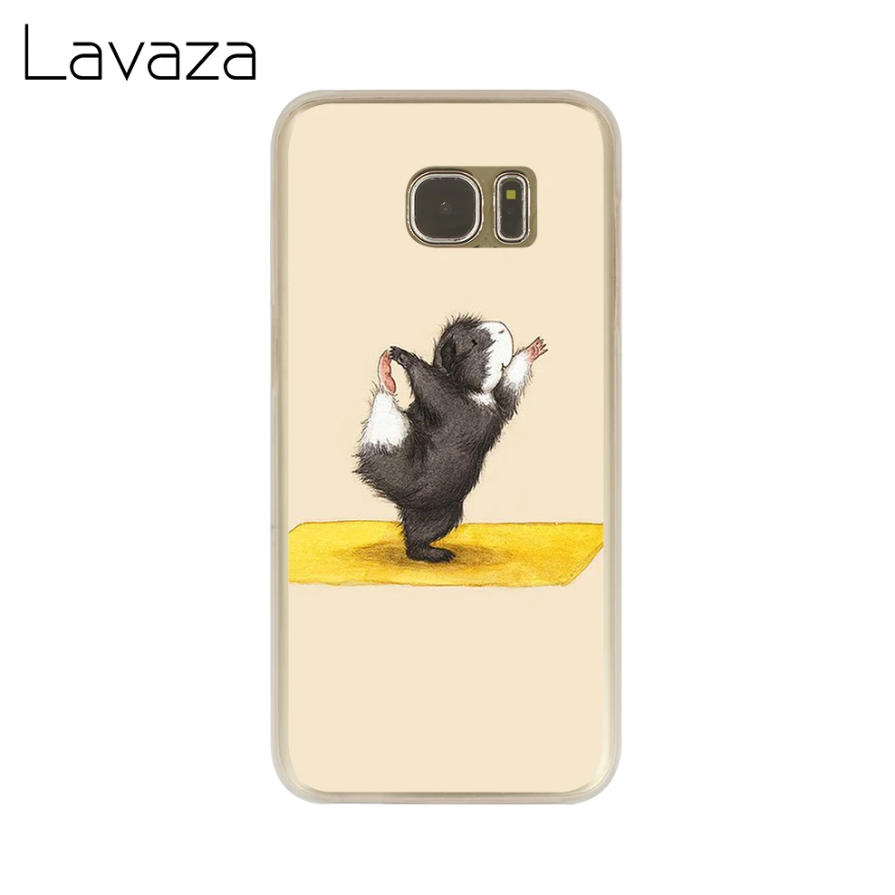 Lavaza Йога морские свинки арт чехол для телефона samsung Galaxy J7 J6 J5 J3 J1 J2 2018 2017 2016 2015 US EU