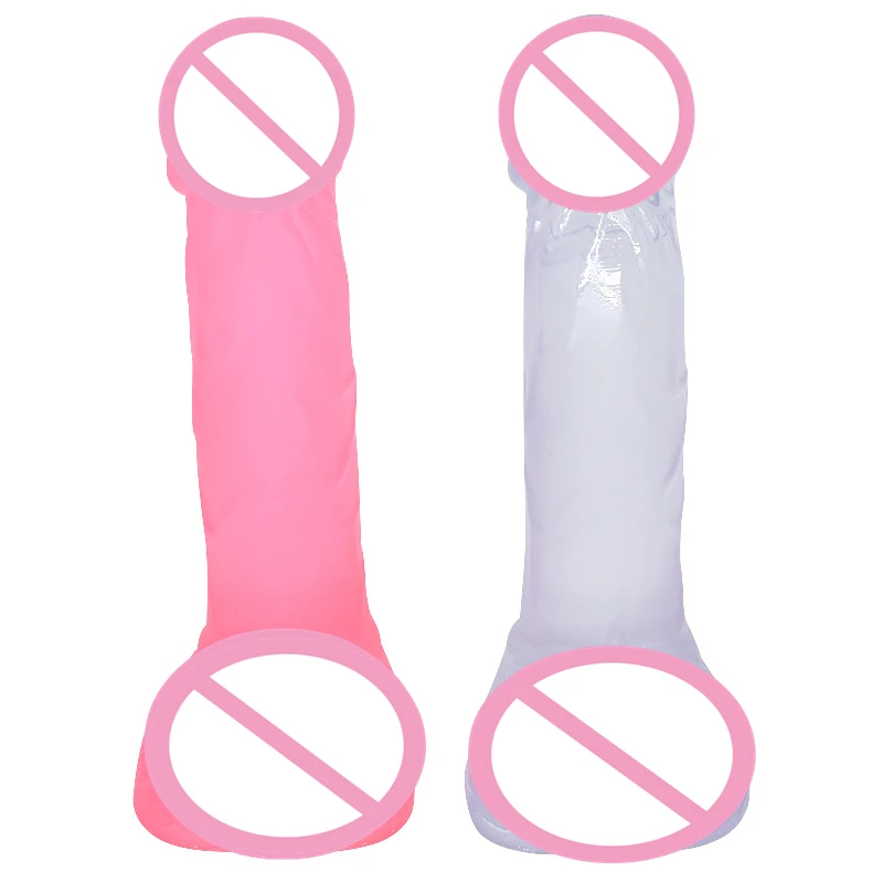 Mini four color Jelly Realistic Dildo Vagina and anal use Penis Cock Strapon Sex Toys for Woman Masturbation Orgasm | Красота и
