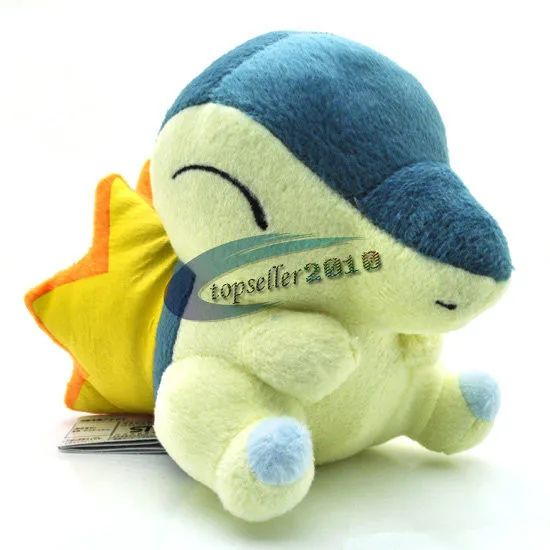 J.G Chen Monster Cyndaquil Плюшевые игрушки Фигурки 15 см Монстр Мягкие Аниме Мультяшные