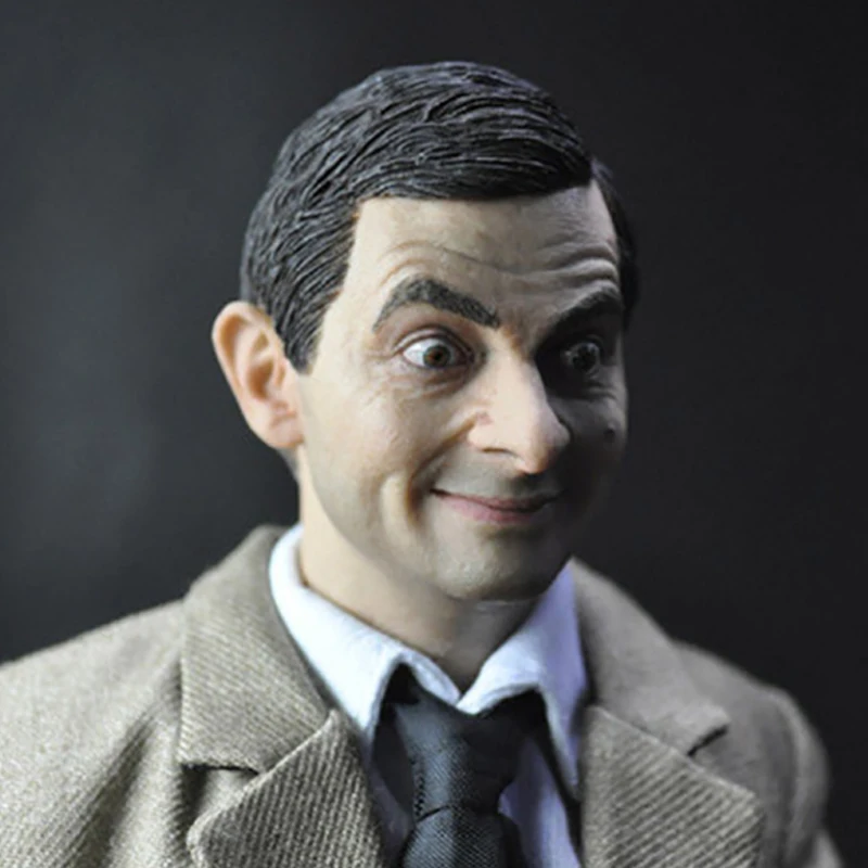 

13-81 1/6 Mr bean Headplay Figure Head Model Action Figure Sculpt Carving Collection Doll Toys Accessories KUMIK Male head