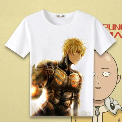 One Punch Man Футболка аниме одна футболка оппай ONE PUNCH-MAN/re-make Lover с рисунком героев из
