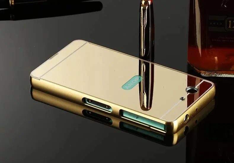 Для Sony Xperia Z5 Compact/Z5 mini чехол для телефона алюминиевая металлическая рамка +