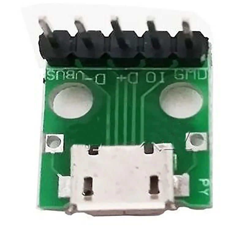 EClyxun 1 шт. Micro USB разъем для DIP адаптер 5pin гнездо Разъем b Тип печатной платы конвертер