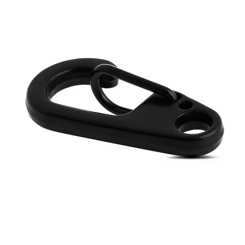 Скалолазание безопасности жгут Полезная нержавеющая Сплит сталь брелок колцо
