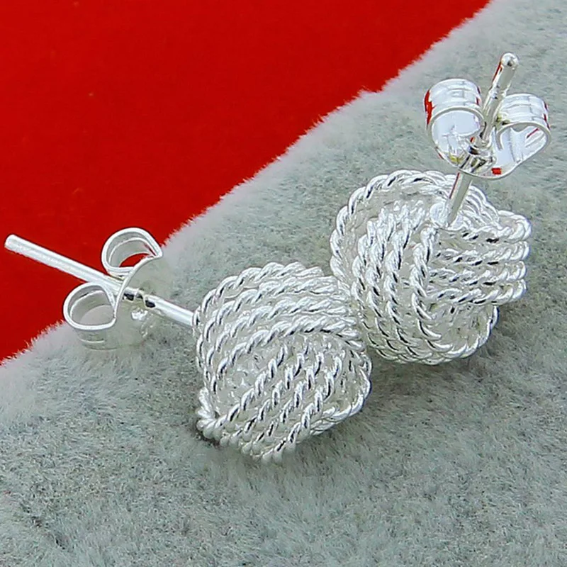 Серьги из серебра 925 пробы минималистичные серьги-гвоздики для детей ювелирные