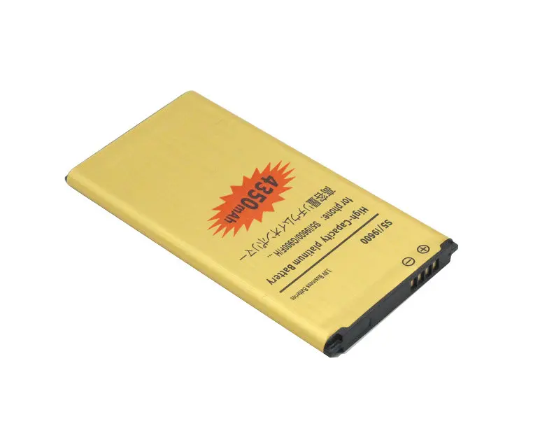 4350 мА/ч EB BG900BBE BG900BBC золото запасная батарея для Samsung Galaxy S5 SV I9600 SM G900A G900P G900R4 G900T
