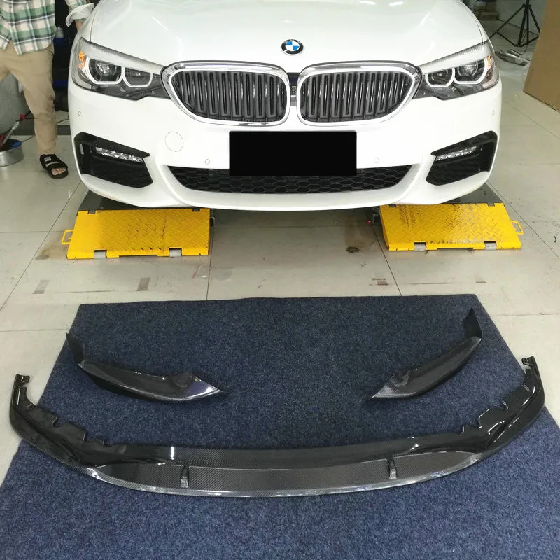 Спортивная модель 2017 + M Performance 5 Series G30 передняя губа 530i 540i Передняя Нижняя из
