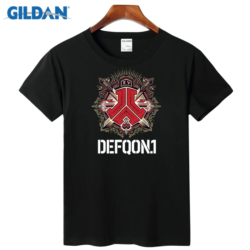 Нидерланды defqon.1 Фестиваль настроить футболка 2017 плотная синяя рубашка Мягкая
