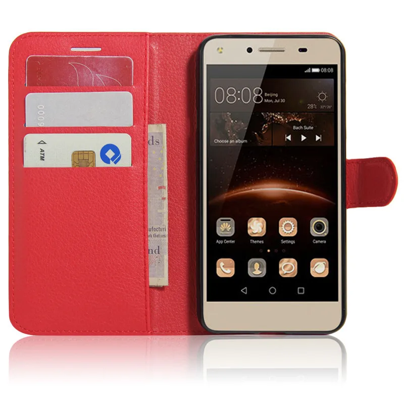 Чехол-бумажник для Huawei Y5II Huawey Y5 II 2 Y 5ii Lte CUN U29 CUN-U29 CUN-L21 Y6 Elite кожаный флип-чехол