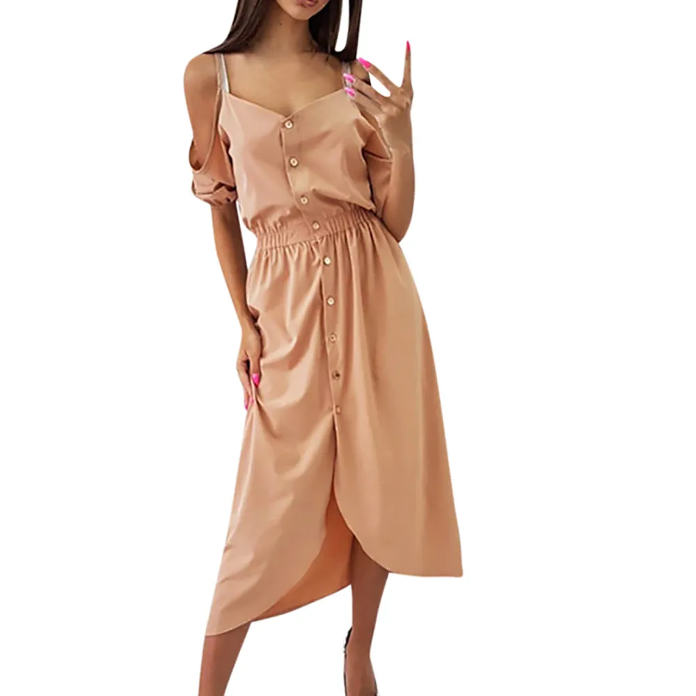 Платье Карандаш женское повседневное с полурукавами и треугольным вырезом на