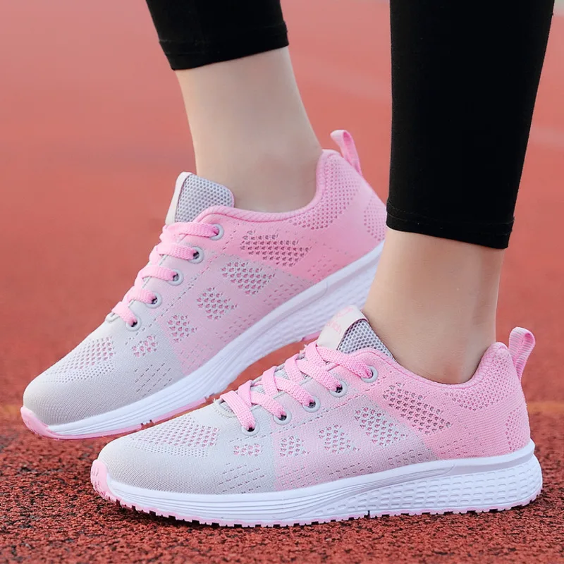 Женские кроссовки для бега дышащая обувь прогулок женские спортивные туфли |