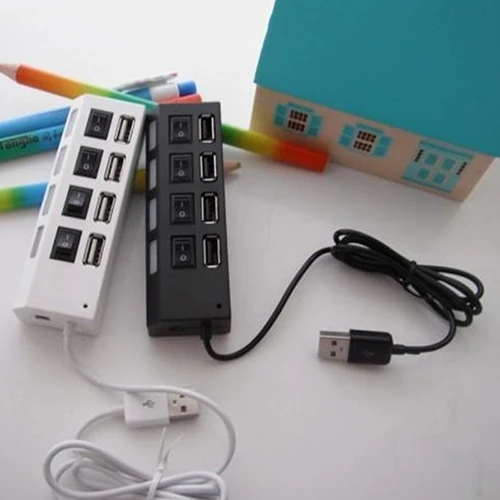 Новое поступление высокоскоростной 4-портовый концентратор USB 2 0 переключатель