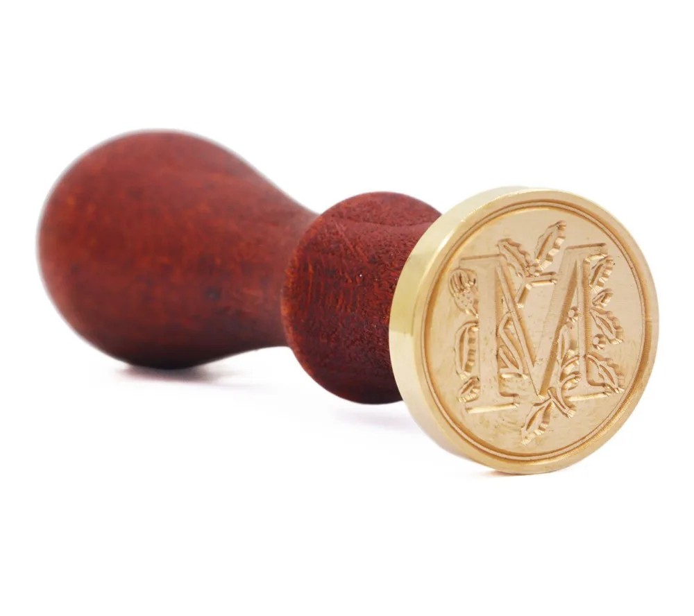 Деревянная ручка в винтажном стиле 26 букв искусственный алфавит начальный воск