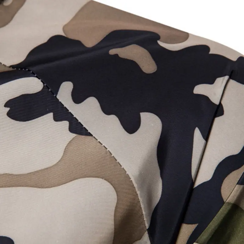 Мужская камуфляжная флисовая куртка HEFLASHOR быстросохнущее Свободное пальто в