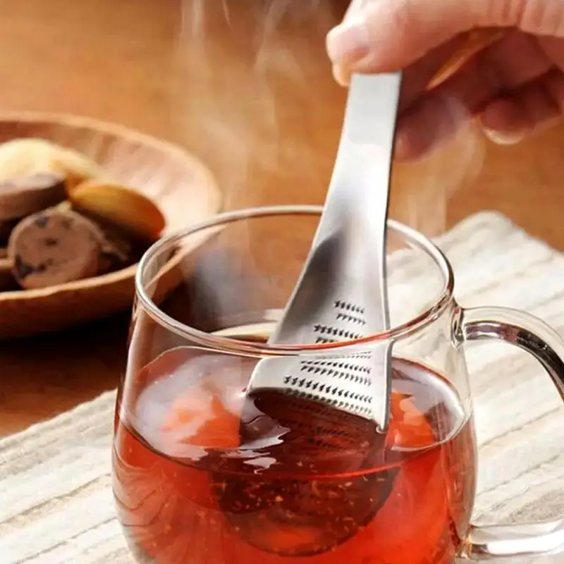 Мини ложка из нержавеющей стали высокого качества в форме мускатного ореха терка