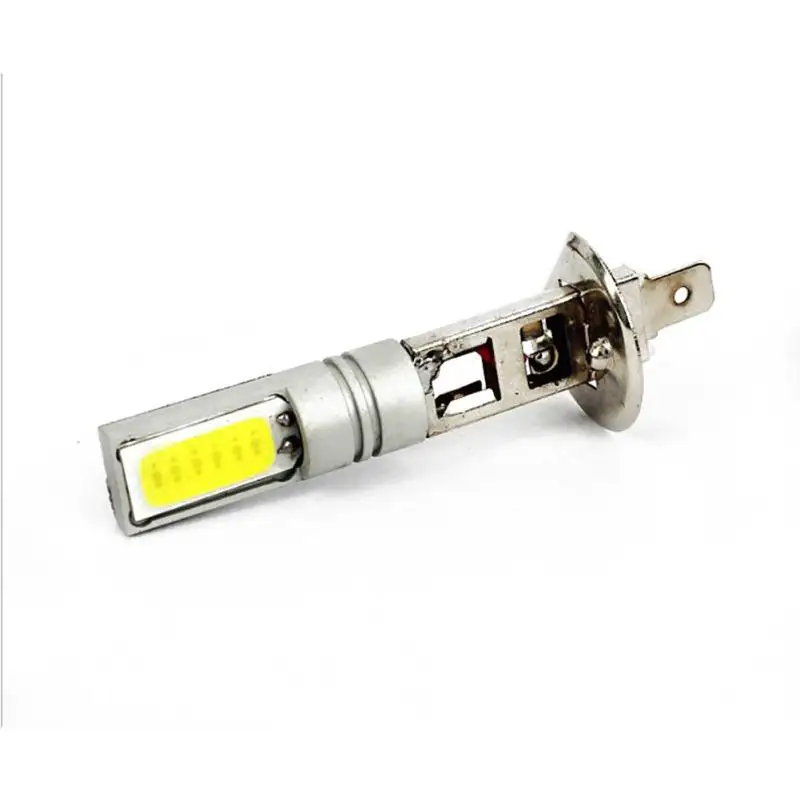 H1 Новинка 2 шт. H3 протовотуманная подсветка COB LED фара для мотоцикла лампы AC/DC 12-24 V Чрезвычайно Яркий свет лампы - Испускаемый цвет: H1