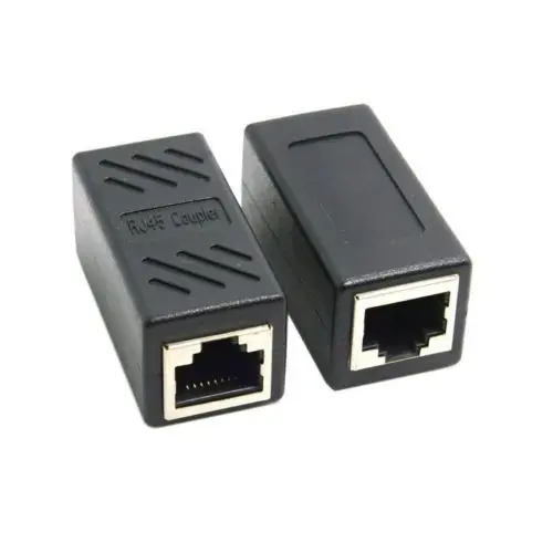 Соединитель RJ45 Мама мама адаптер Ethernet Cat7/6/5e 8P8C| |