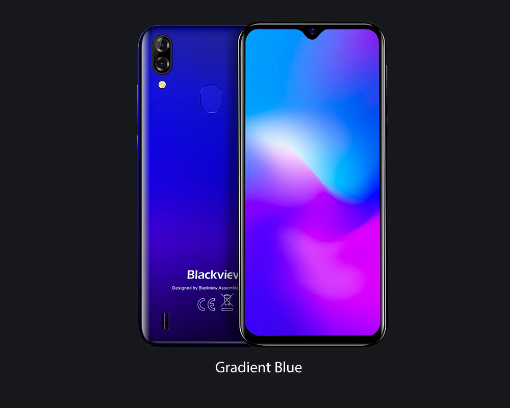 Смартфон Blackview A60 Pro, 3 Гб+ 16 ГБ, мобильный телефон MT6761V, Android 9,0, экран капли воды, 4080 мАч, Face ID, 4G, мобильный телефон