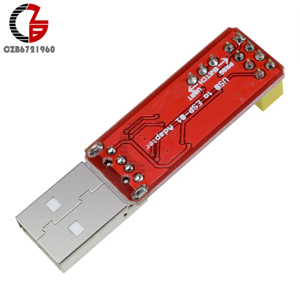 CH340 USB к ESP8266 серийный ESP-01 ESP-01S адаптер беспроводной Wifi разработчик ESP01 ESP01S программист адаптер GPIO модуль