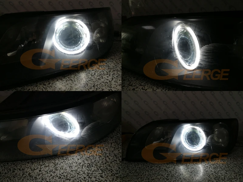 Для Volvo S40 V50 2004 2005 2006 2007 фары отличные ангельские глазки Ультра яркое освещение CCFL ангельские глазки комплект