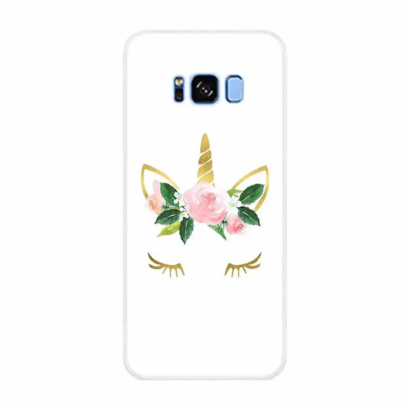 as the picture 05 Единорог Радуга мой маленький пони силиконовый чехол для телефона samsung Galaxy S6 S7 Edge S8 S9 S10 S11 Plus E Note 8 9 10 pro - Цвет: as the picture 05