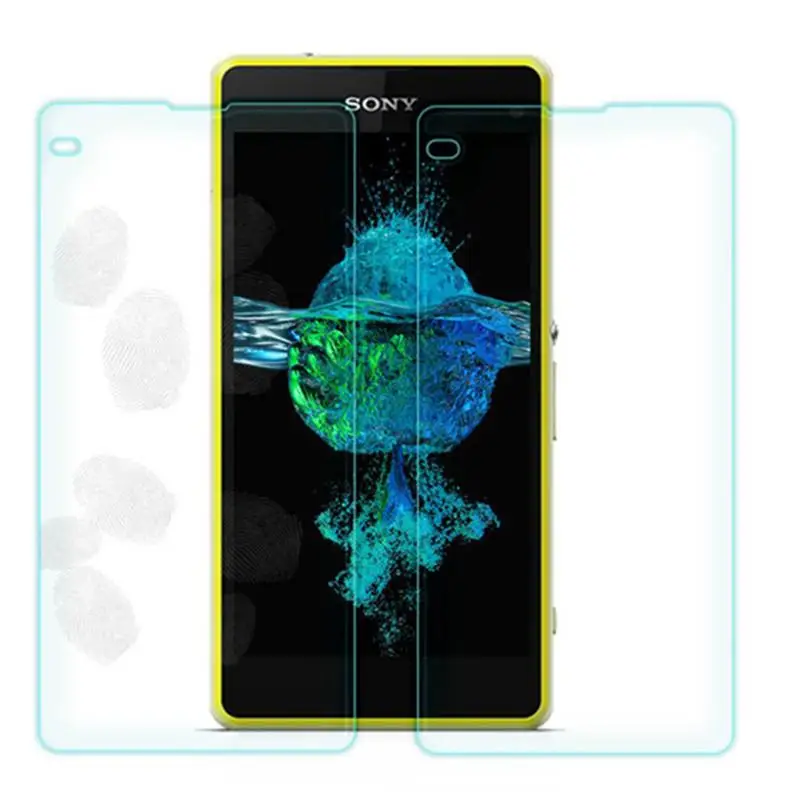 9 H нрав Стекло Экран фильма протектор для sony Xperia Z2/Z3/Z5/Z1 компактный|film protector|glass