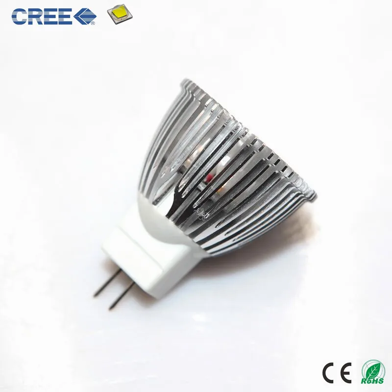 Горячая Распродажа супер яркий Cree MR11 Алюминий 3x1 Вт 60 градусов 12 В постоянного