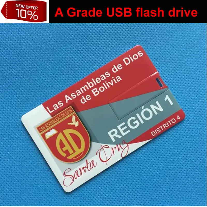 128 Мб банковская карта usb флэш накопитель оптовая продажа флеш 2 стороны логотип