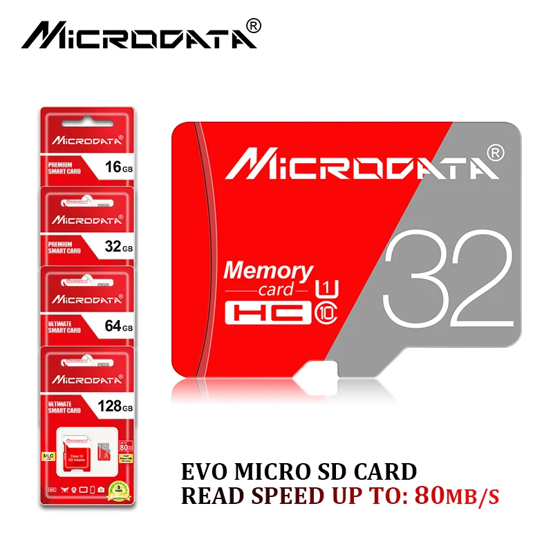 Высокая скорость Tarjeta SD 64 Гб 128 Гб Micro SD карта памяти 16 ГБ 32 ГБ U1 флеш-карта microsd mini tf карта для телефона/планшета/камеры