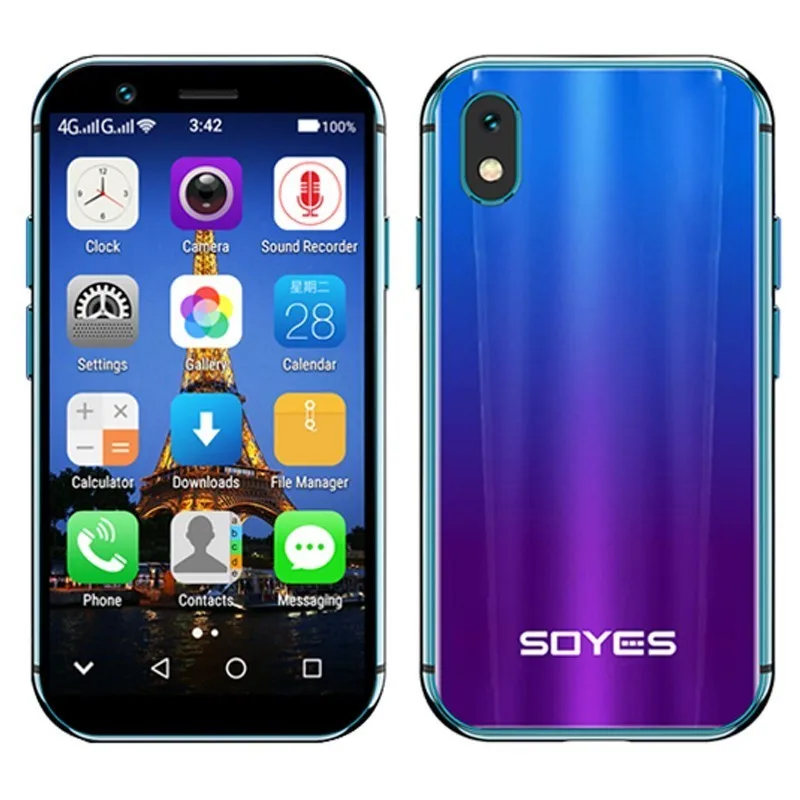 Смартфон SOYES XS 3 0 &quot маленький разблокированный супер мини android 6 4G мобильный