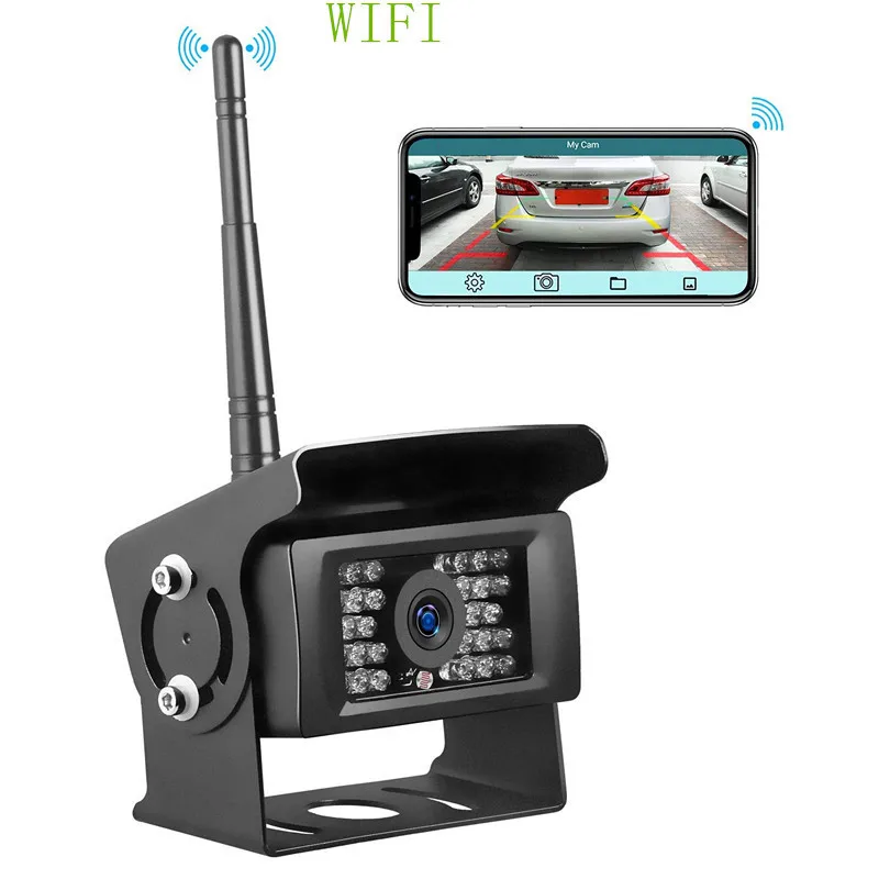 Камера заднего вида водонепроницаемая Wi-Fi для автобусов фургонов автоприцепов