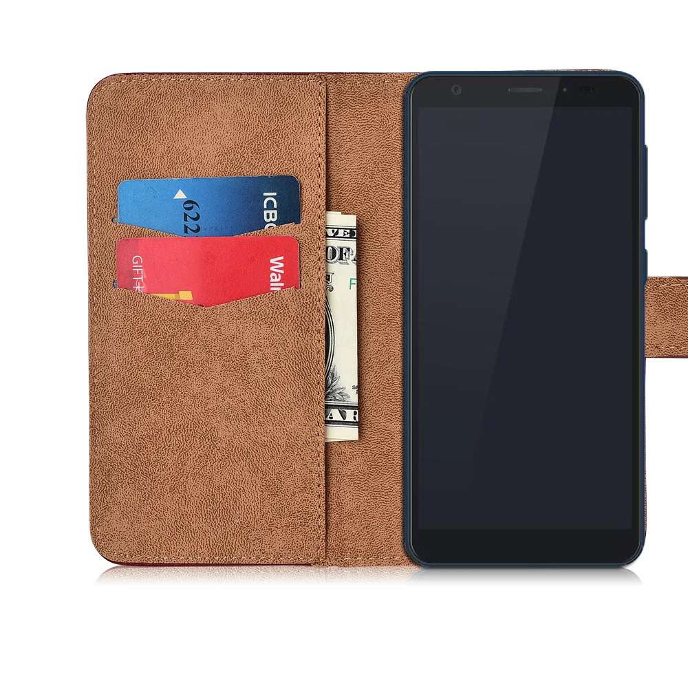 Роскошный чехол-бумажник для ZTE Blade A5 2019 Plus Специальный флип-чехол из