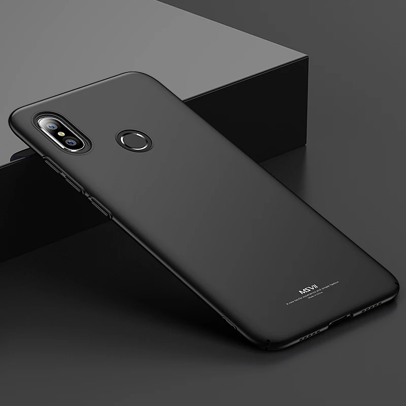 Чехол для Xiaomi Mi 8 чехол MSVII Pro Жесткий из поликарбоната Lite матовый чехол-накладка Mi8
