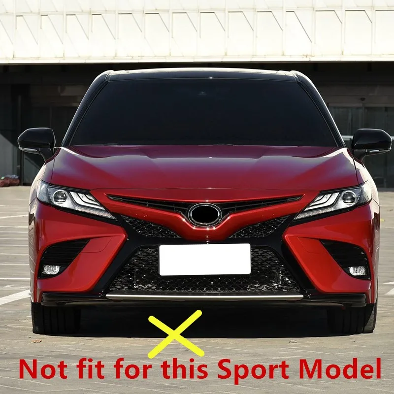 Для Toyota Camry 2018 2019 Автомобильная Передняя Центральная решетка гриль крышка